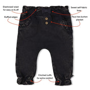 KEEPSAKE DENIM - Knit French Terry Fashion Denim Pants