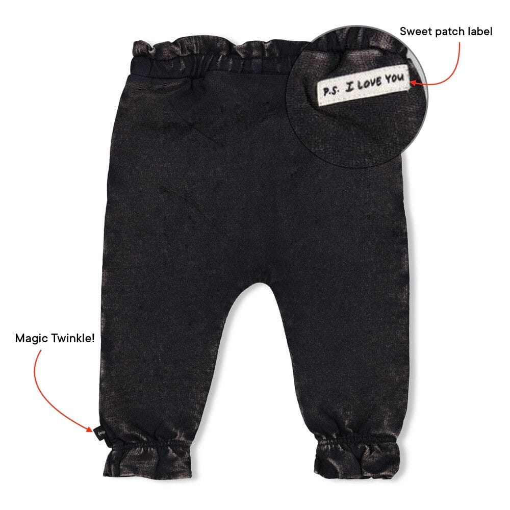 KEEPSAKE DENIM - Knit French Terry Fashion Denim Pants
