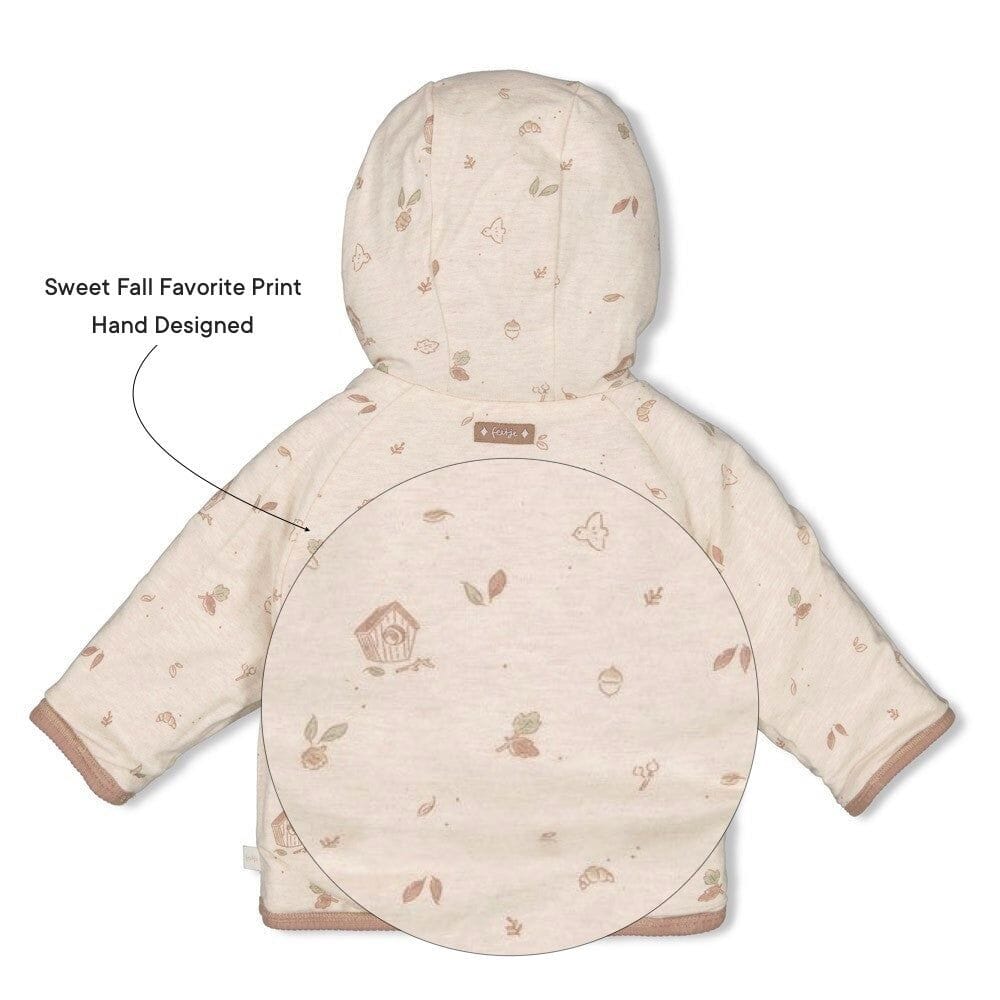 FALL FAVORITES - Velour & Single Jersey Reversible Jacket