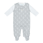 GIRAFFE Allover Print 2-Piece Romper Set