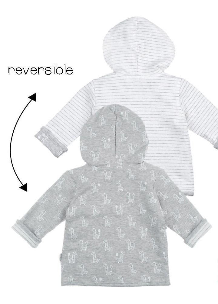 GIRAFFE Reversible Jacket with Hood