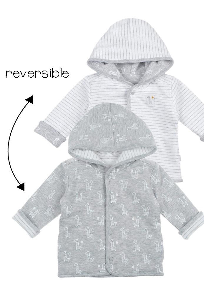 GIRAFFE Reversible Jacket with Hood