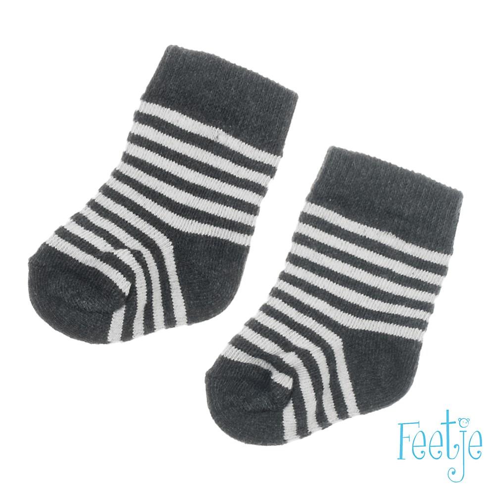 MINI PERSON Melange Knit Stripe Socks
