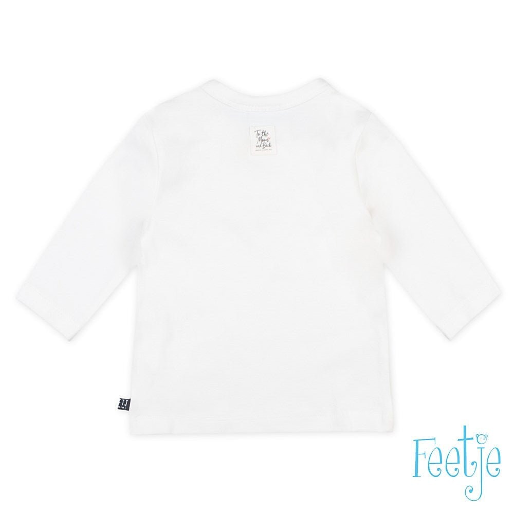 DOTS Puff Print Long Sleeve Top