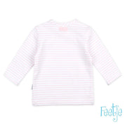 GIRAFFE Stripe Pink Balloon Top