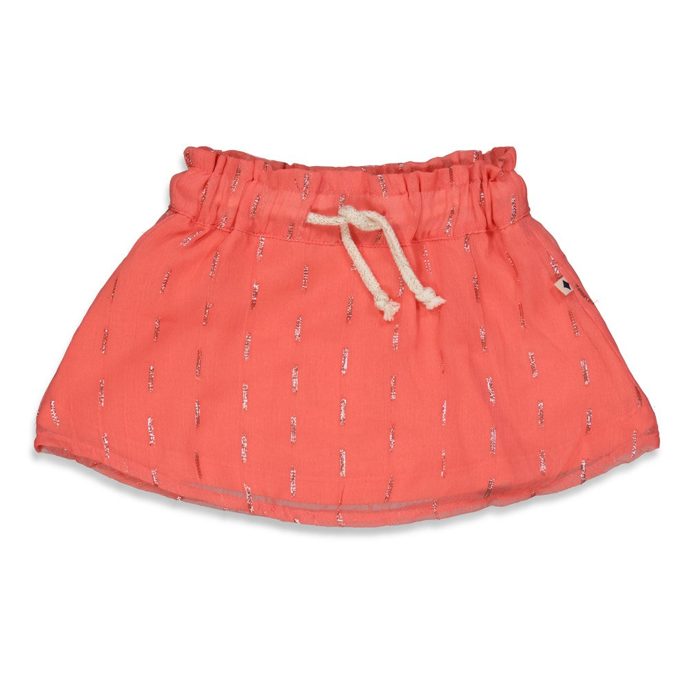 PAPAYA PUNCH Fashion Chiffon Skirt