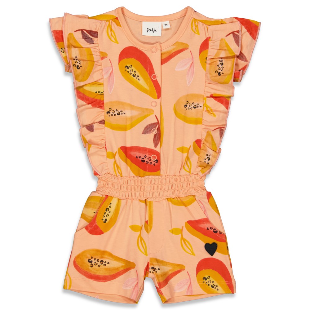 PAPAYA PUNCH Super Soft "Papaya" Playsuit