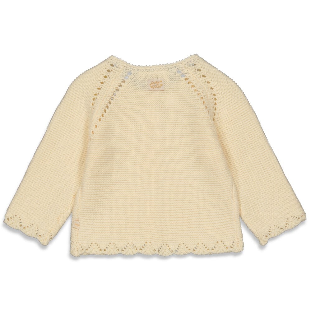 BLOOM Gatherstitch Knit Stitch Cardigan