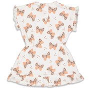 FOLLOW YOUR DREAMS Hand Designed Butterly Print Dress