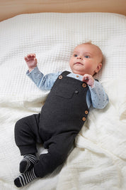 MINI PERSON Melange Knit Stripe Socks