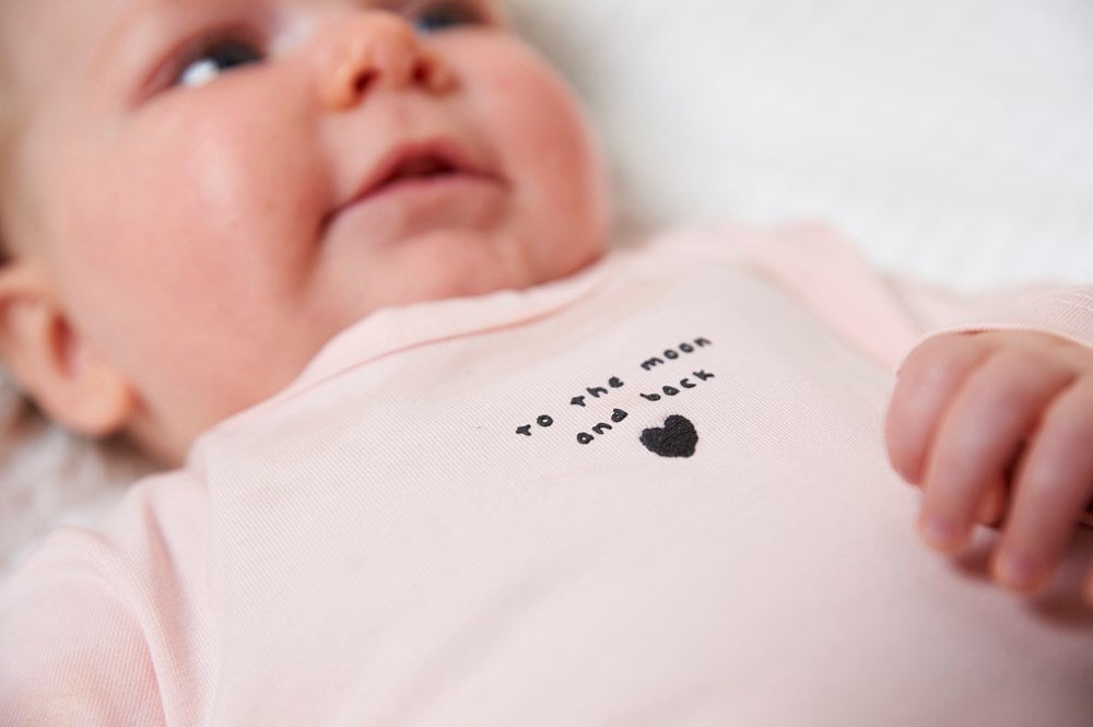 DOTS Puff Print Heart Long Sleeve Top