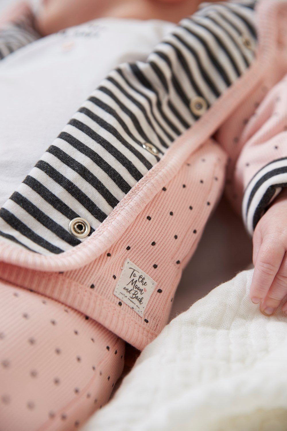 DOTS Reversible Jacket with Hood