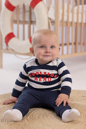 BLUB CLUB Marine Stripe Sweater