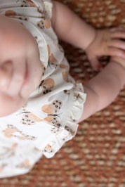 FOLLOW YOUR DREAMS Hand Designed Butterly Print Dress