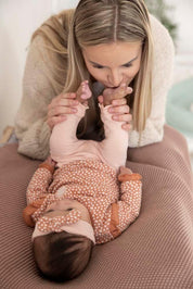 LOVE YOU MORE Jacquard Dots Sweater