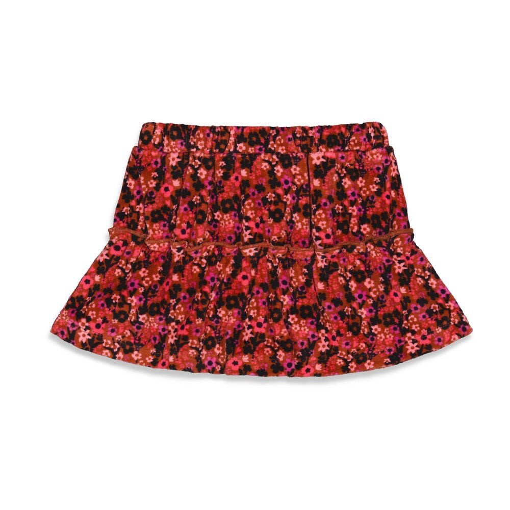 MADE OF MAGIC Flouncy Soft Velour Tiered Skirt