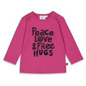 MADE OF MAGIC Peace, Love & Free Hugs Top