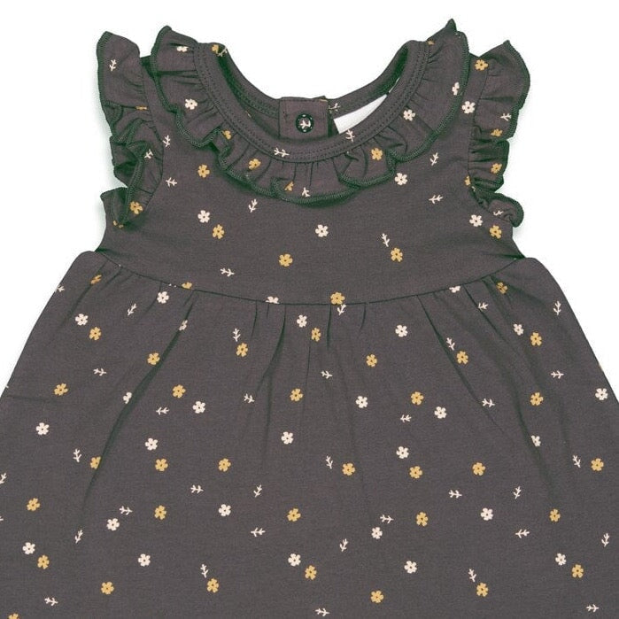 BLOOM Allover Hand Designed Print Dress